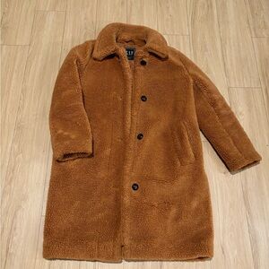 GAP Petite Teddy Sherpa Coat